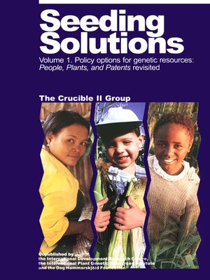 cover image of Seeding Solutions, Volume 1